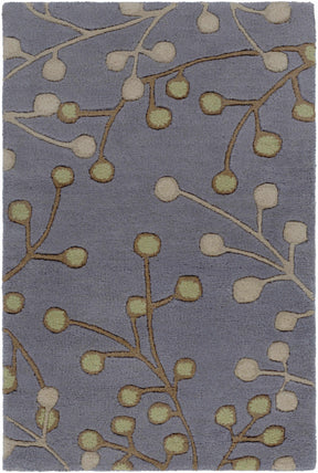 Elsu Brown Beige Wool Rug - Ornate Home