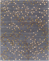 Elsu Brown Beige Wool Rug - Ornate Home