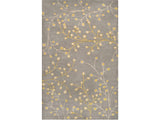 Elsu Mustard Wool Area Rug - Ornate Home
