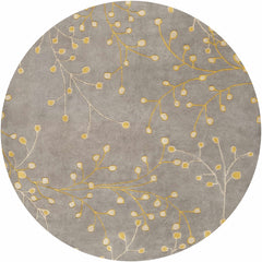 Elsu Mustard Wool Area Rug - Ornate Home