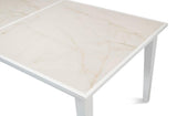 Elton Butterfly White Dining Table - Ornate Home