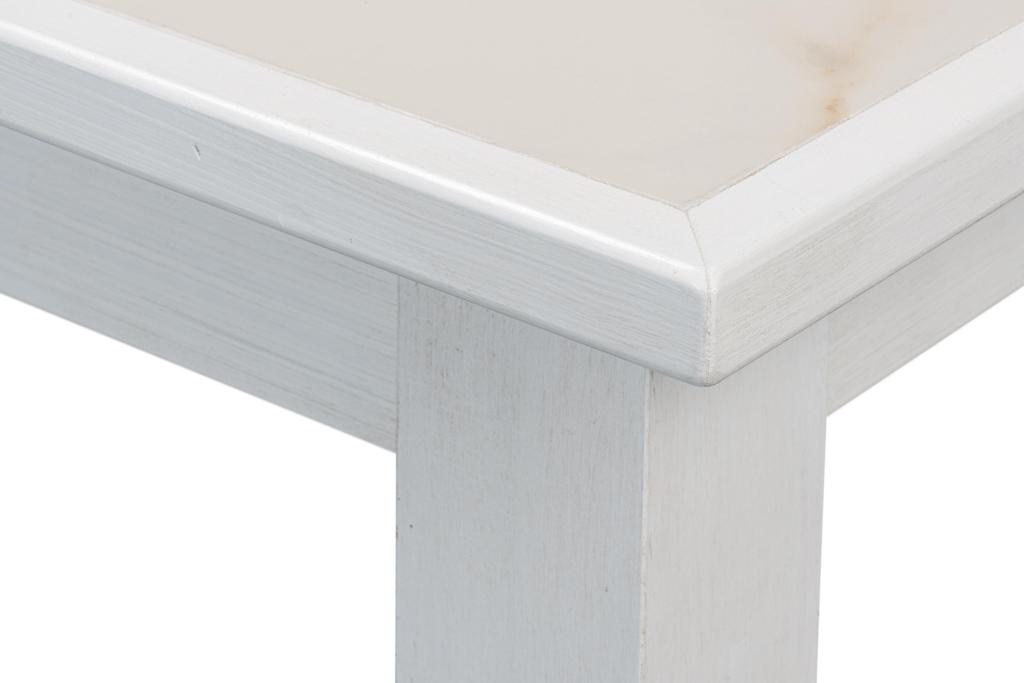 Elton Butterfly White Dining Table - Ornate Home