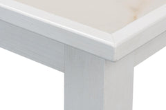 Elton Butterfly White Dining Table - Ornate Home