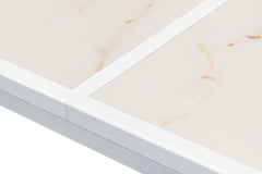 Elton Butterfly White Dining Table - Ornate Home