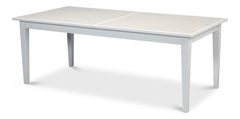 Elton Butterfly White Dining Table - Ornate Home