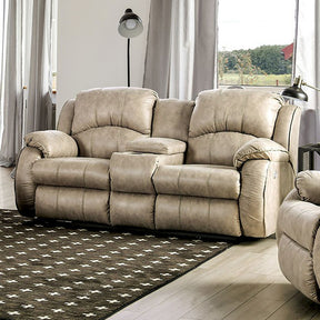 Elton Light Gray Power Loveseat - Ornate Home