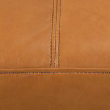 Elton Tan Leather Right Chaise Sectional - Ornate Home