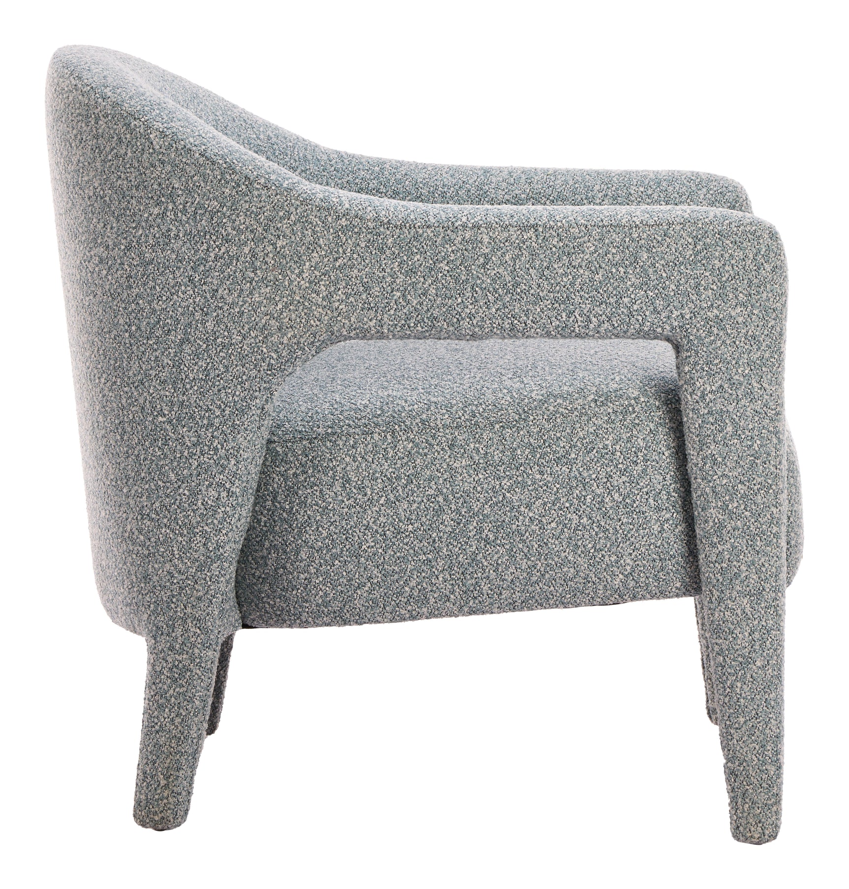 Eluma Dusty Teal Accent Chair