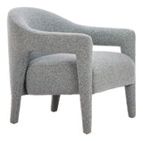 Eluma Dusty Teal Accent Chair