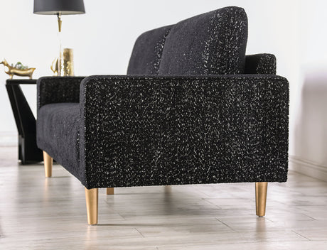 Elverum Black Sofa & Loveseat - Ornate Home