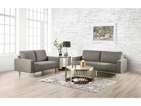 Elverum Charcoal Gray Sofa & Loveseat - Ornate Home