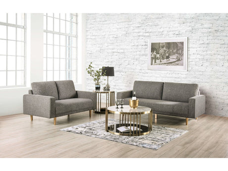 Elverum Charcoal Gray Sofa & Loveseat - Ornate Home