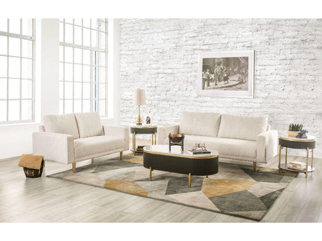 Elverum Off-White Sofa & Loveseat - Ornate Home