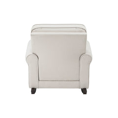 Elvin Beige Rocking Chair - Ornate Home