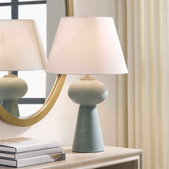 Elwyn Light Blue Table Lamp - Ornate Home