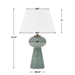 Elwyn Light Blue Table Lamp - Ornate Home