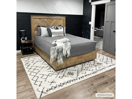 Elyes Beige Washable Area Rug - Ornate Home