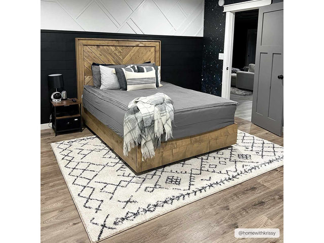 Elyes Beige Washable Area Rug - Ornate Home