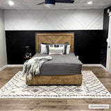 Elyes Beige Washable Area Rug - Ornate Home