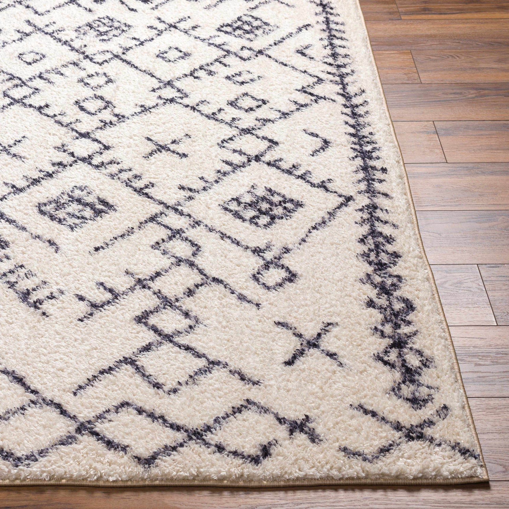 Elyes Beige Washable Area Rug - Ornate Home