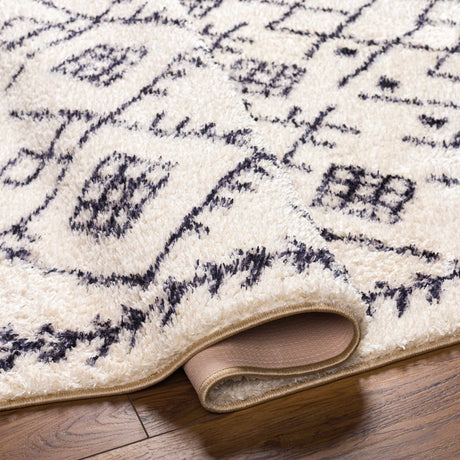Elyes Beige Washable Area Rug - Ornate Home