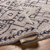 Elyes Gray Washable Area Rug - Clearance - Ornate Home