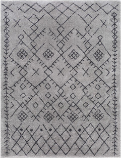 Elyes Gray Washable Area Rug - Clearance - Ornate Home