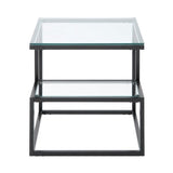 Elyria Black End Table - Ornate Home