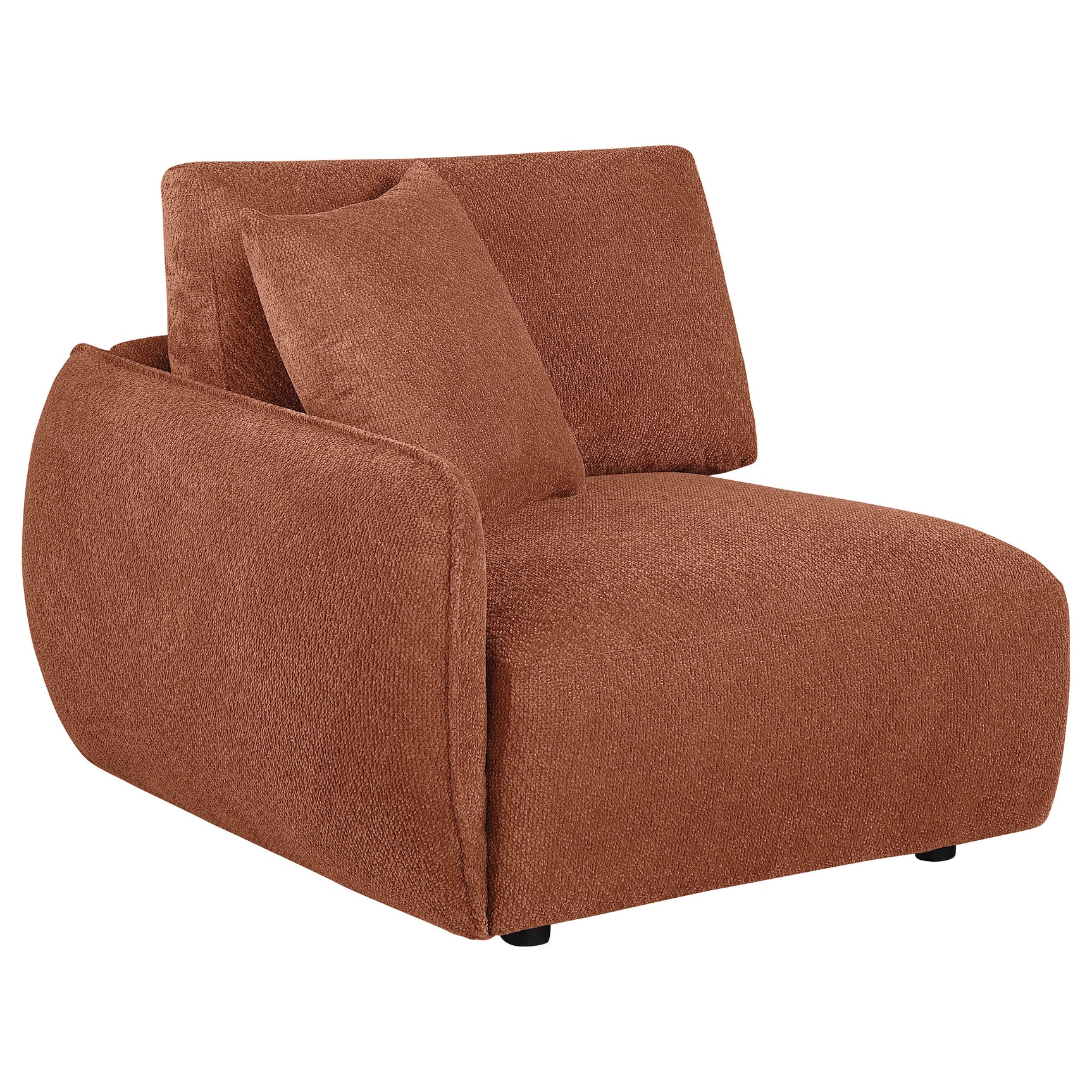 Elysia Coral 5-piece Chenille Upholstered Modular Sectional Sofa - Ornate Home