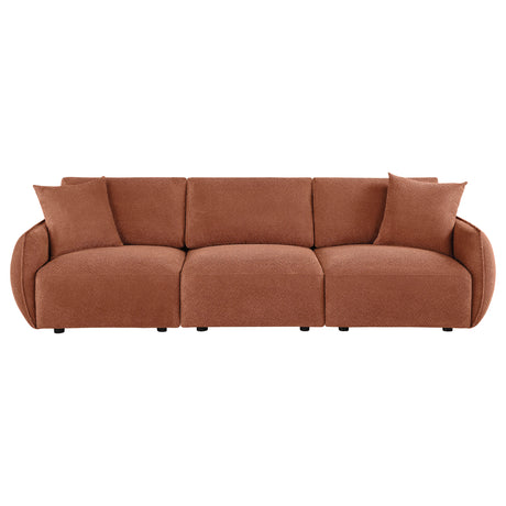 Elysia Coral Chenille Upholstered Modular Lounge Sofa - Ornate Home