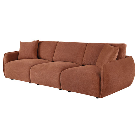 Elysia Coral Chenille Upholstered Modular Lounge Sofa - Ornate Home
