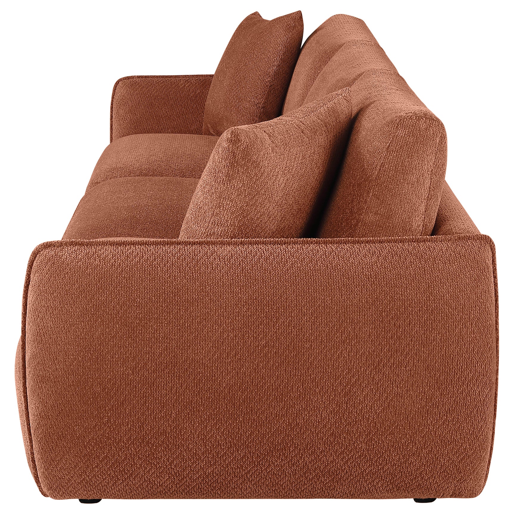 Elysia Coral Chenille Upholstered Modular Lounge Sofa - Ornate Home