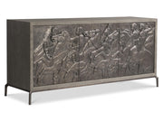 Elysia Dark Bronze/Weathered Greige Buffet - Ornate Home