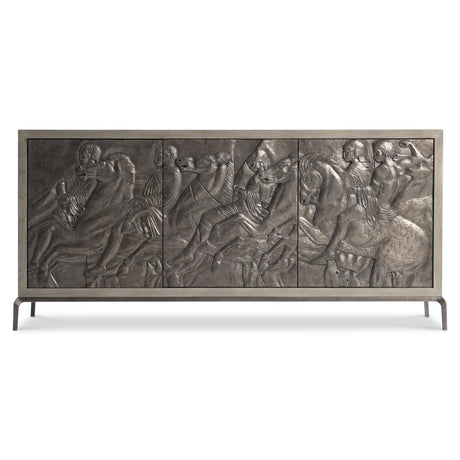 Elysia Dark Bronze/Weathered Greige Buffet - Ornate Home