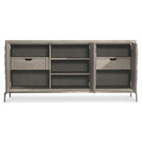 Elysia Dark Bronze/Weathered Greige Buffet - Ornate Home