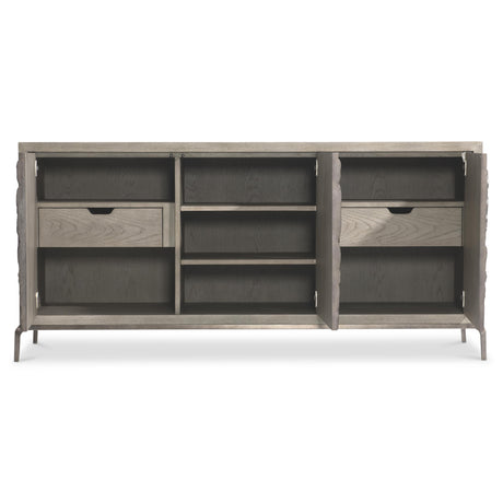 Elysia Dark Bronze/Weathered Greige Buffet - Ornate Home