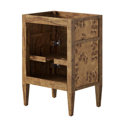 Elysian Brown 24" Wood Bathroom Vanity Cabinet (Sink Basin Not Included) - Ornate Home