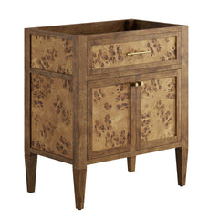 Elysian Brown 30" Bathroom Vanity Cabinet (Sink Basin Not Included) - Ornate Home