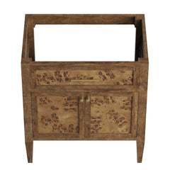 Elysian Brown 30" Bathroom Vanity Cabinet (Sink Basin Not Included) - Ornate Home