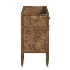 Elysian Brown 48" Wood Bathroom Vanity Cabinet (Sink Basin Not Included) - Ornate Home