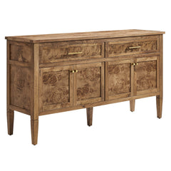Elysian Brown 62" Wood Sideboard - Ornate Home