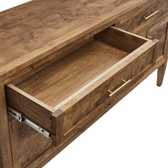 Elysian Brown 62" Wood Sideboard - Ornate Home