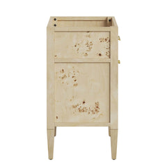 Elysian Burgundy 24" Wood Bathroom Vanity Cabinet (Sink Basin Not Included) - Ornate Home