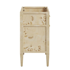 Elysian Burgundy 30" Bathroom Vanity Cabinet (Sink Basin Not Included) - Ornate Home