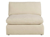 Elyza Linen 3pc Sectional Sofa (Online Special Price) - Ornate Home