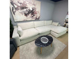Elyza Linen 3pc Sectional Sofa w/ RAF Corner Chaise (Online Special Price) - Ornate Home