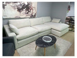 Elyza Linen 3pc Sectional Sofa w/ RAF Corner Chaise (Online Special Price) - Ornate Home