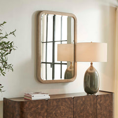 Emari Warm Gray Mirror - Ornate Home