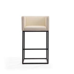 Embassy Barstool in Cream and Black - Ornate Home