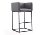 Embassy Barstool in Grey and Black - Ornate Home